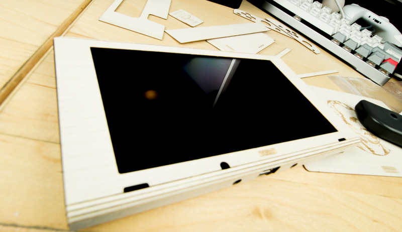 Illustration for article titled Wrapping My Nintendo Switch In Wood